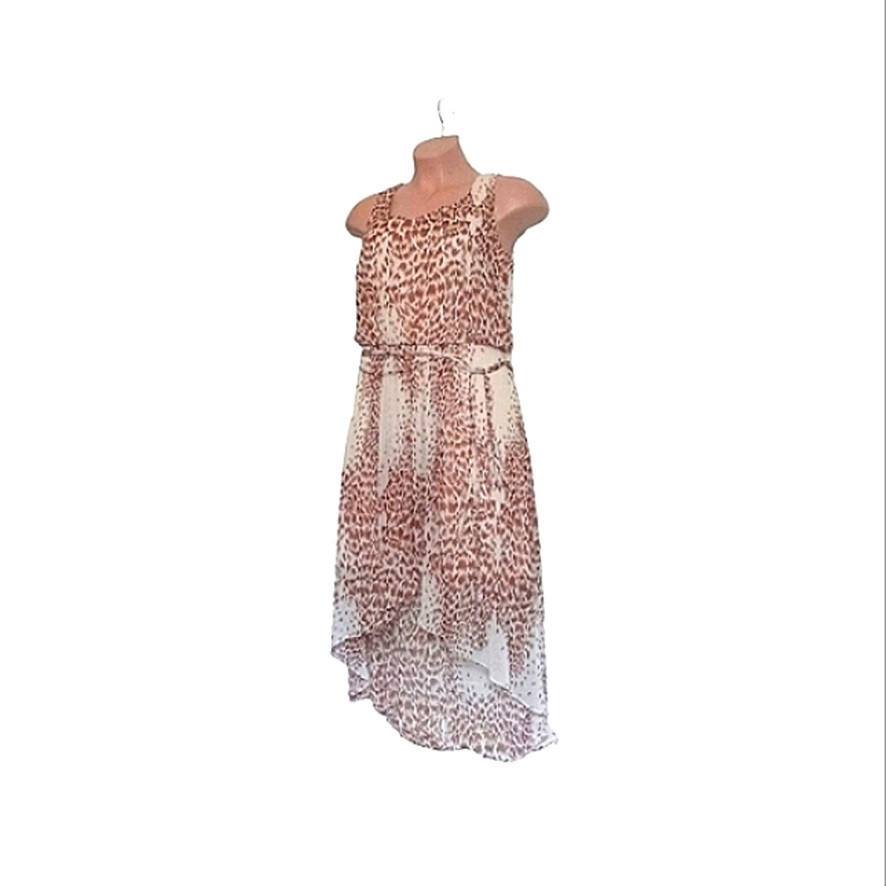 Animal print Hi Low dress